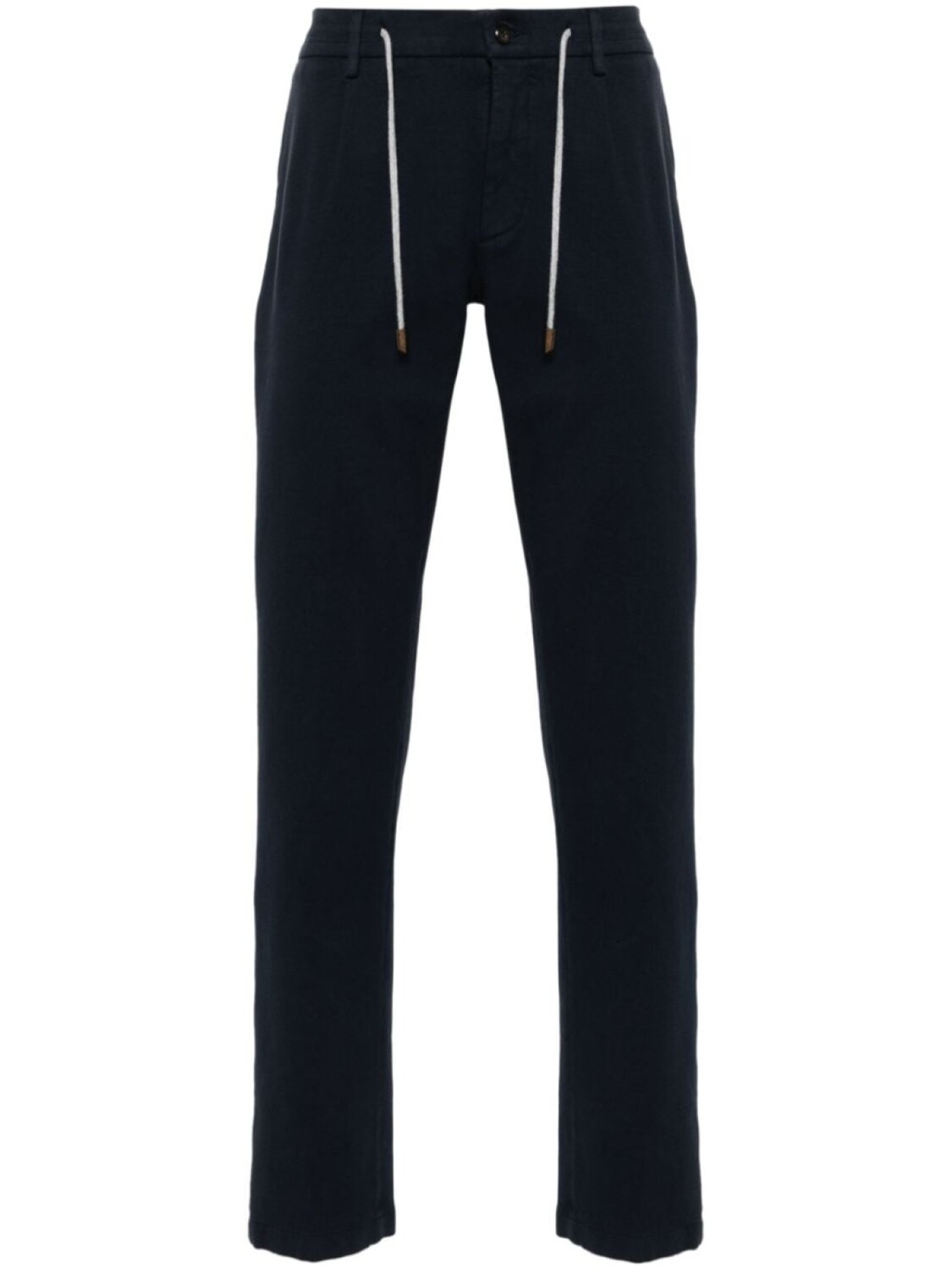 Eleventy зауженные брюки со складками, синий
Eleventy зауженные брюки со складками, синий