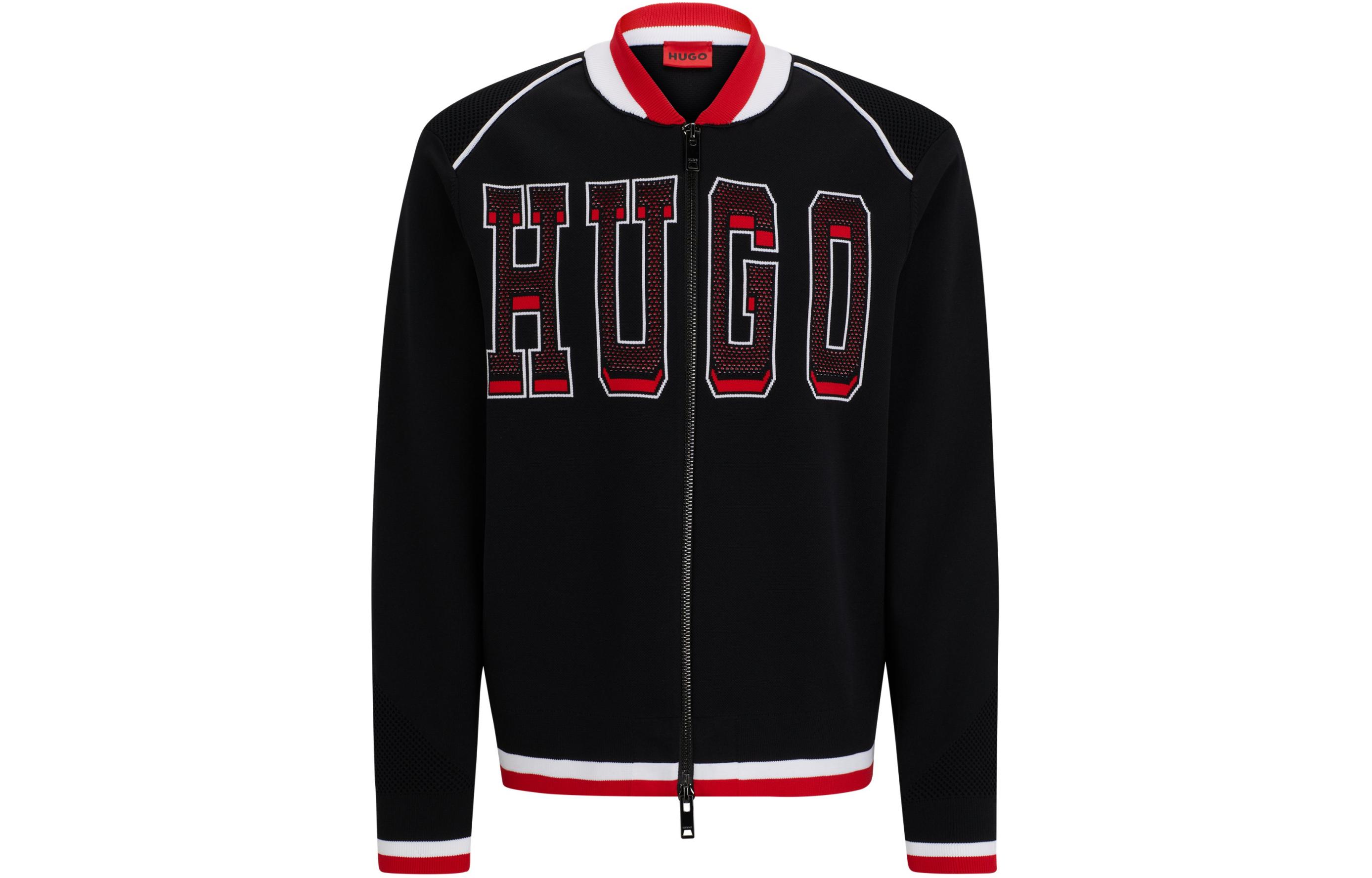 HUGO BOSS Бомбер Relaxed Fit со спортивным логотипом Jackets & Coats мужской черный
HUGO BOSS Бомбер Relaxed Fit со спортивным логотипом Jackets & Coats мужской черный