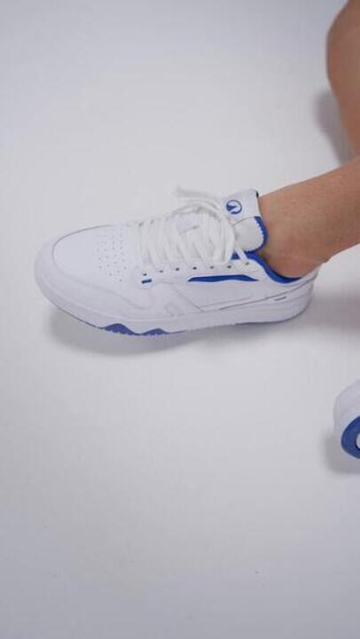 Мужские кожаные кеды Decathlon CJ80 бело-ярко-индиго
Мужские кожаные кеды Decathlon CJ80 бело-ярко-индиго