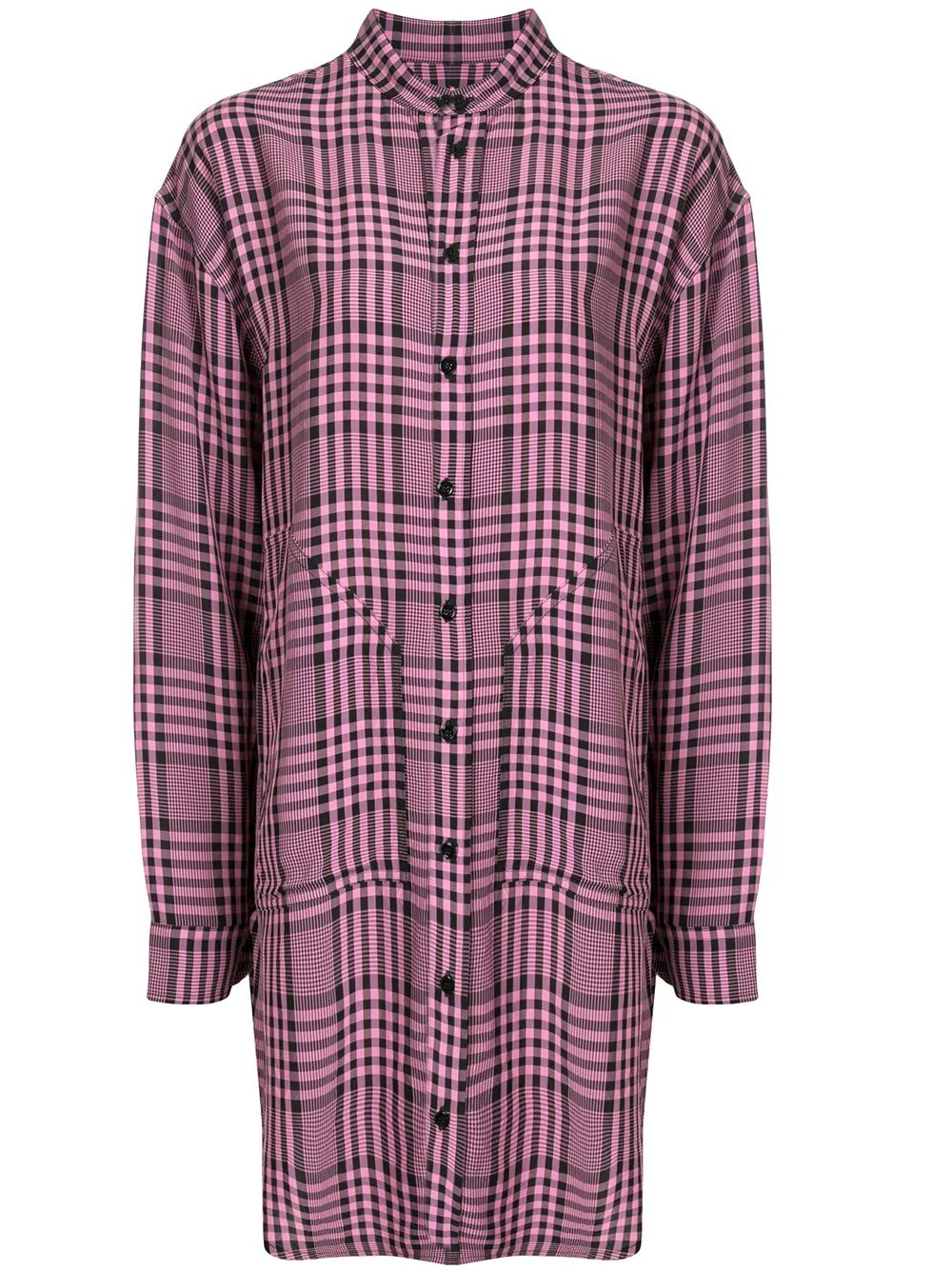 Клетчатая рубашка с асимметричным подолом colville, розовый
Клетчатая рубашка с асимметричным подолом colville, розовый