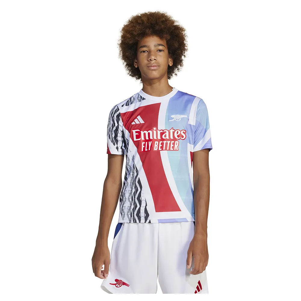 Футболка с коротким рукавом adidas Arsenal 24/25 pre match junior, разноцветный
Футболка с коротким рукавом adidas Arsenal 24/25 pre match junior, разноцветный