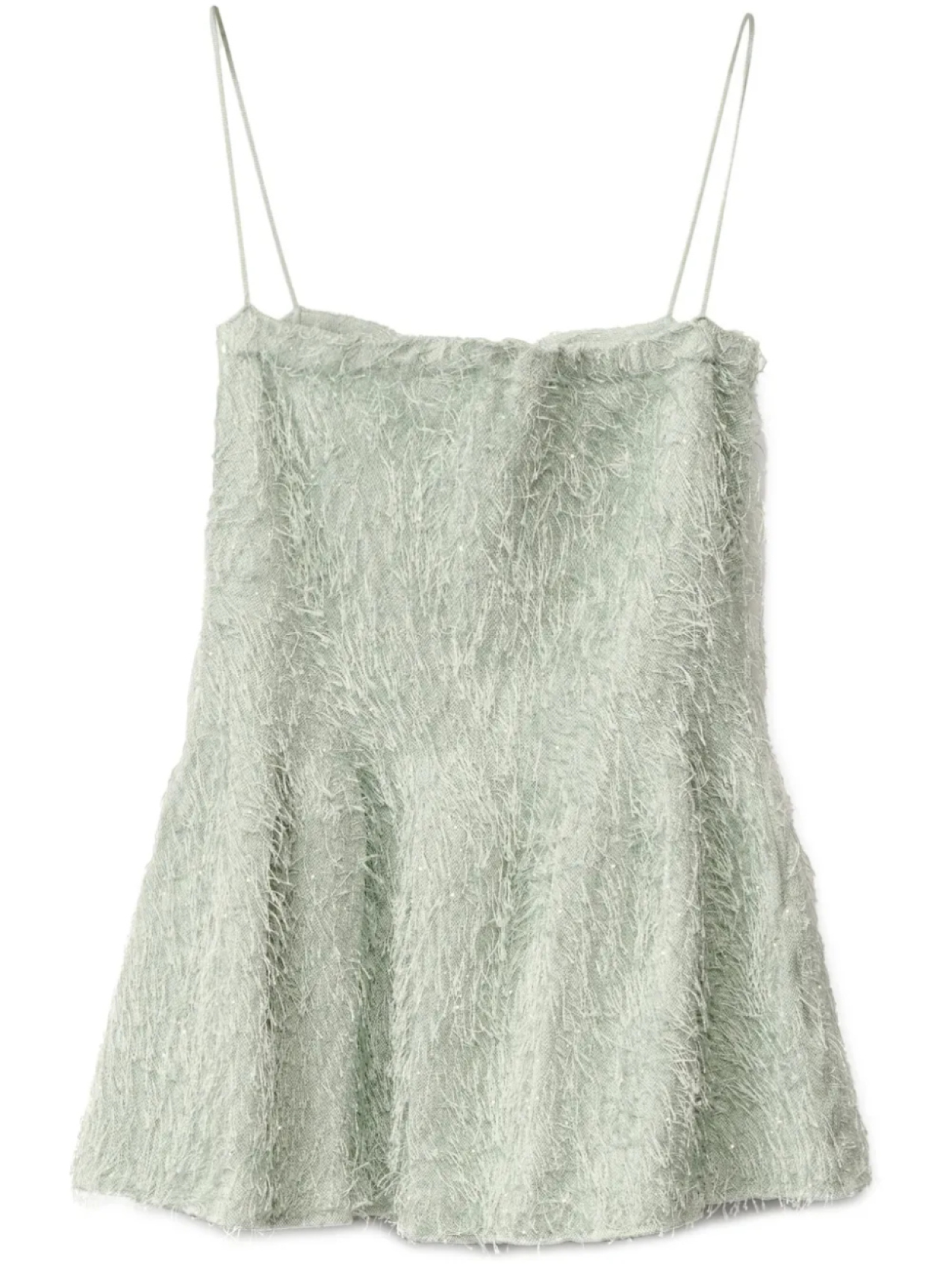 Fabiana Filippi топ с бахромой, зеленый
Fabiana Filippi топ с бахромой, зеленый