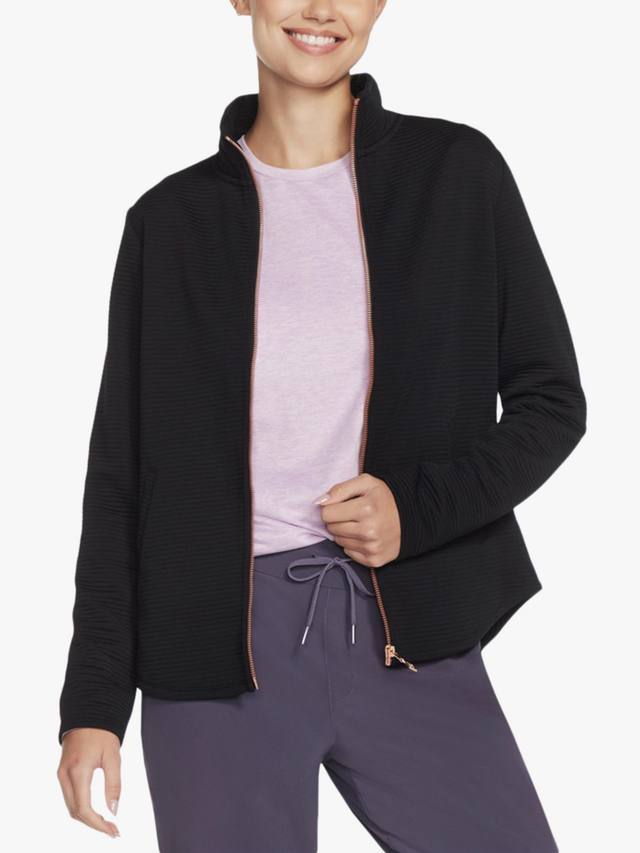 Женская блестящая куртка go walk Skechers, черный
Женская блестящая куртка go walk Skechers, черный