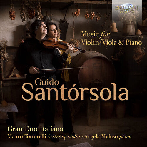 CD диск Santorsola / Tortorelli / Meluso: Music for Violin / Viola & Piano
CD диск Santorsola / Tortorelli / Meluso: Music for Violin / Viola & Piano