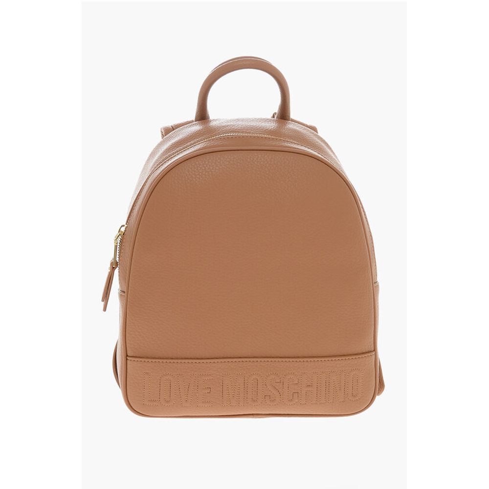 Рюкзак LOVE из текстурированной искусственной кожи с тисненым логотипом Moschino, Brown
Рюкзак LOVE из текстурированной искусственной кожи с тисненым логотипом Moschino, Brown