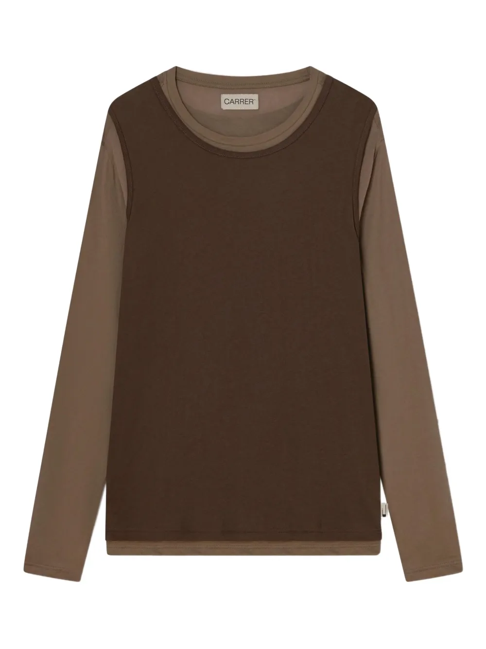 Футболка Doria в два слоя Carrel, коричневый
Футболка Doria в два слоя Carrel, коричневый