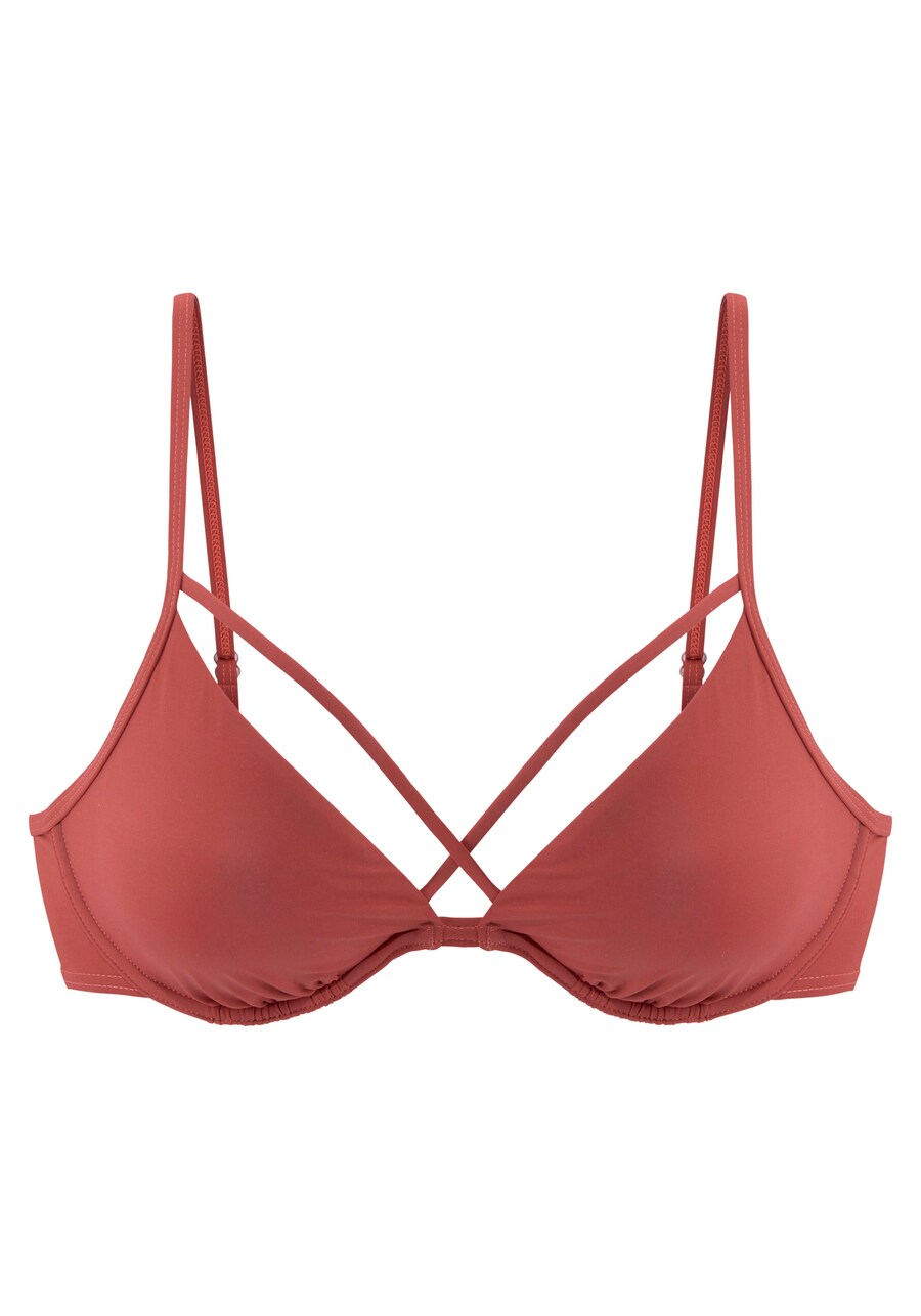 Футболка-топ бикини LASCANA, Rusty red
Футболка-топ бикини LASCANA, Rusty red