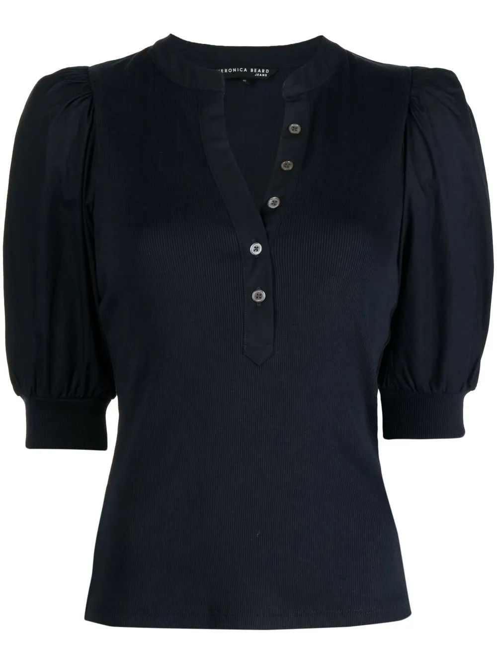 Топ с объемными рукавами Veronica Beard, синий
Топ с объемными рукавами Veronica Beard, синий