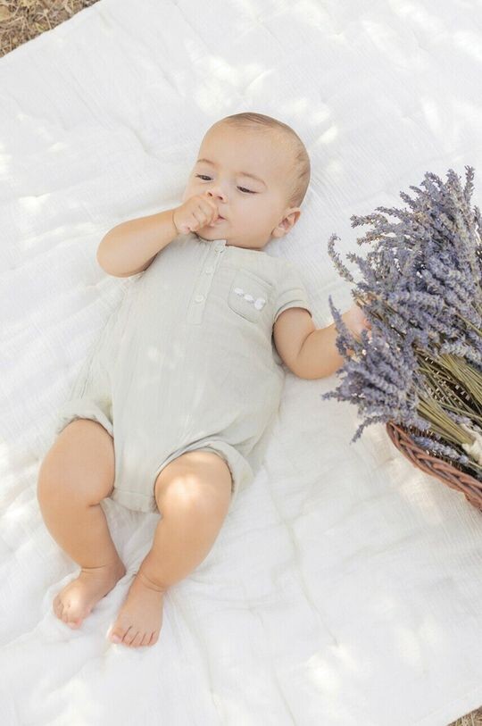 Tartine et chocolat Хлопковый детский комбинезон, зеленый
Tartine et chocolat Хлопковый детский комбинезон, зеленый