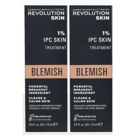 Skin 1% Ipc Сыворотка для лечения пятен на коже, 15 мл, Revolution
Skin 1% Ipc Сыворотка для лечения пятен на коже, 15 мл, Revolution