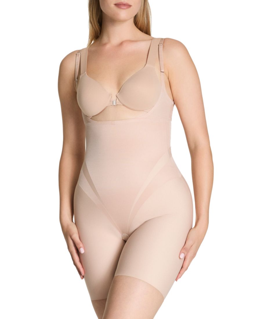 Женский корректирующий боди Ultra-Sculpt с открытой грудью и длиной до середины бедра, модель 10560R SPANX, Champagne Beige
Женский корректирующий боди Ultra-Sculpt с открытой грудью и длиной до середины бедра, модель 10560R SPANX, Champagne Beige