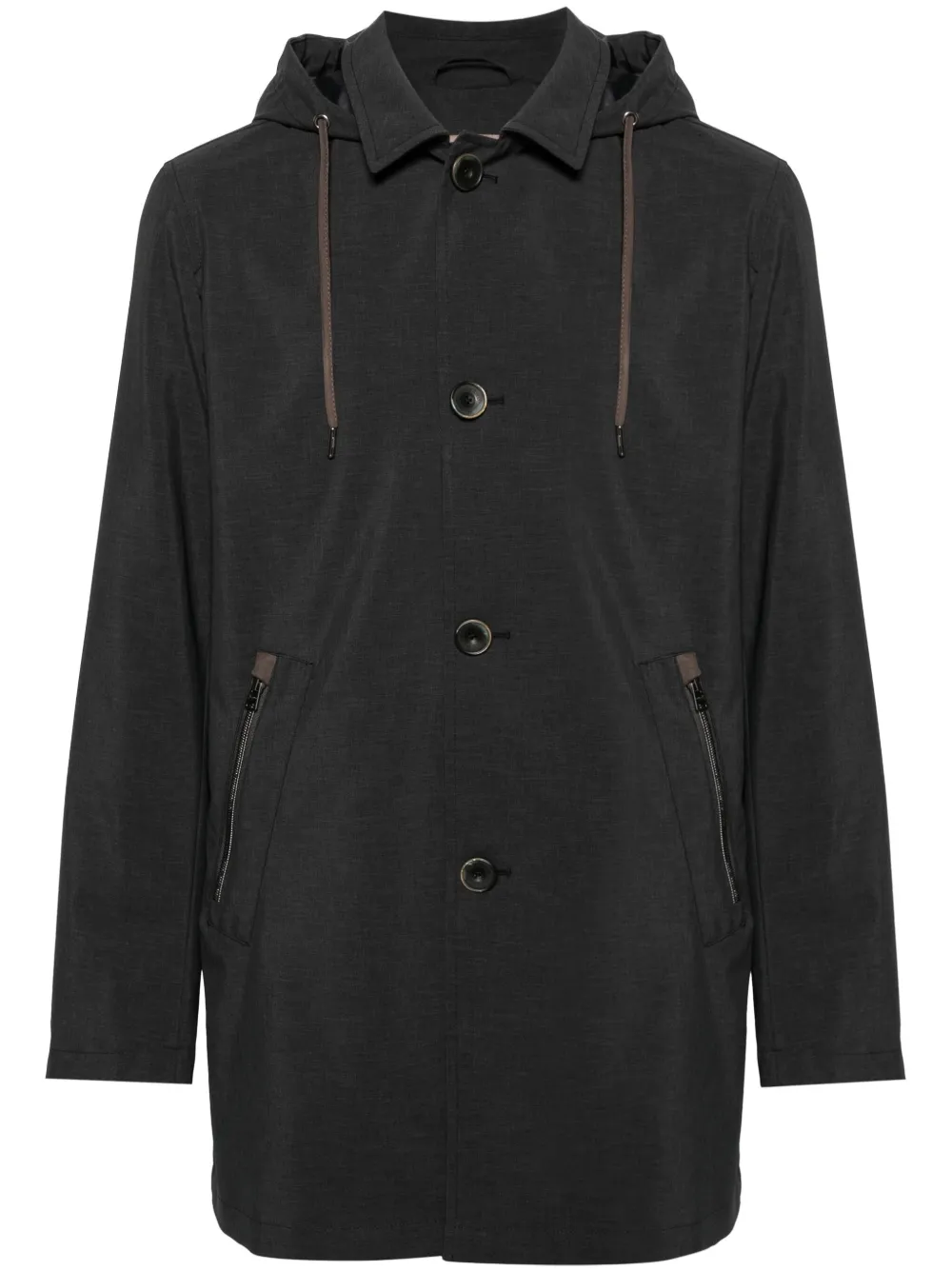 Парка с капюшоном Herno, серый
Парка с капюшоном Herno, серый