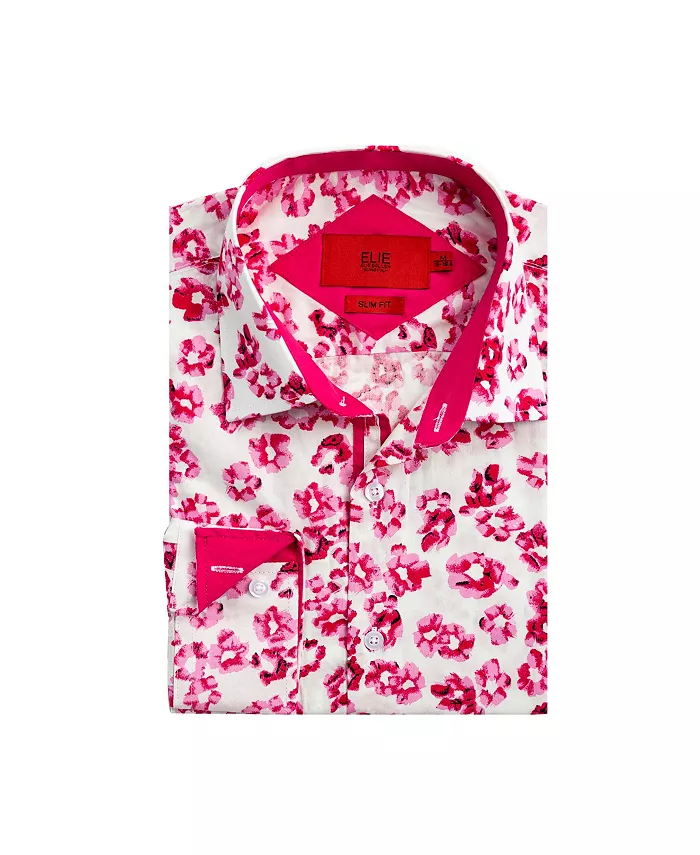 Спортивная рубашка на пуговицах Big Boys Slim Fit с цветочным принтом Elie Balleh, красный
Спортивная рубашка на пуговицах Big Boys Slim Fit с цветочным принтом Elie Balleh, красный