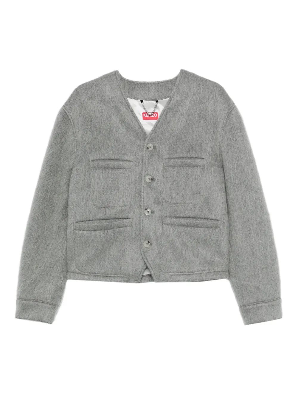 Куртка с накладными карманами KENZO, серый
Куртка с накладными карманами KENZO, серый