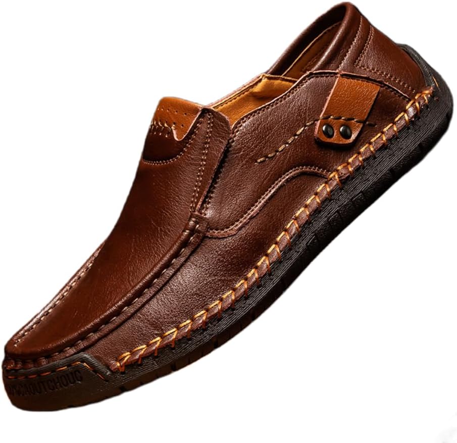 Мужские слипоны-лоферы, повседневные кожаные туфли, легкие и удобные и ходьбы Hhhchpm, темно-коричневый
Мужские слипоны-лоферы, повседневные кожаные туфли, легкие и удобные и ходьбы Hhhchpm, темно-коричневый