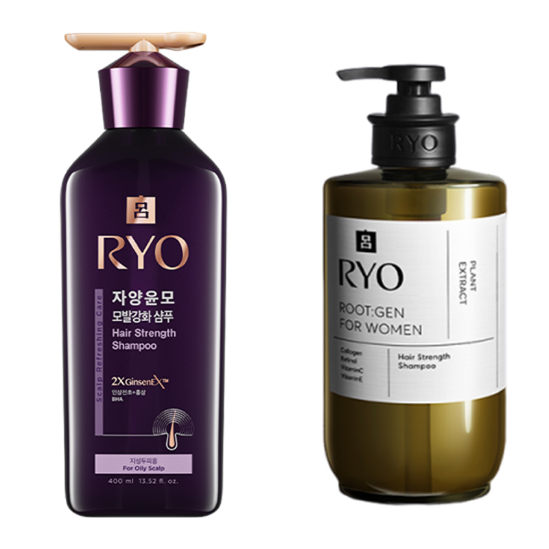 Ryo Шампунь для контроля жирности с оливковым маслом очищающая смесь