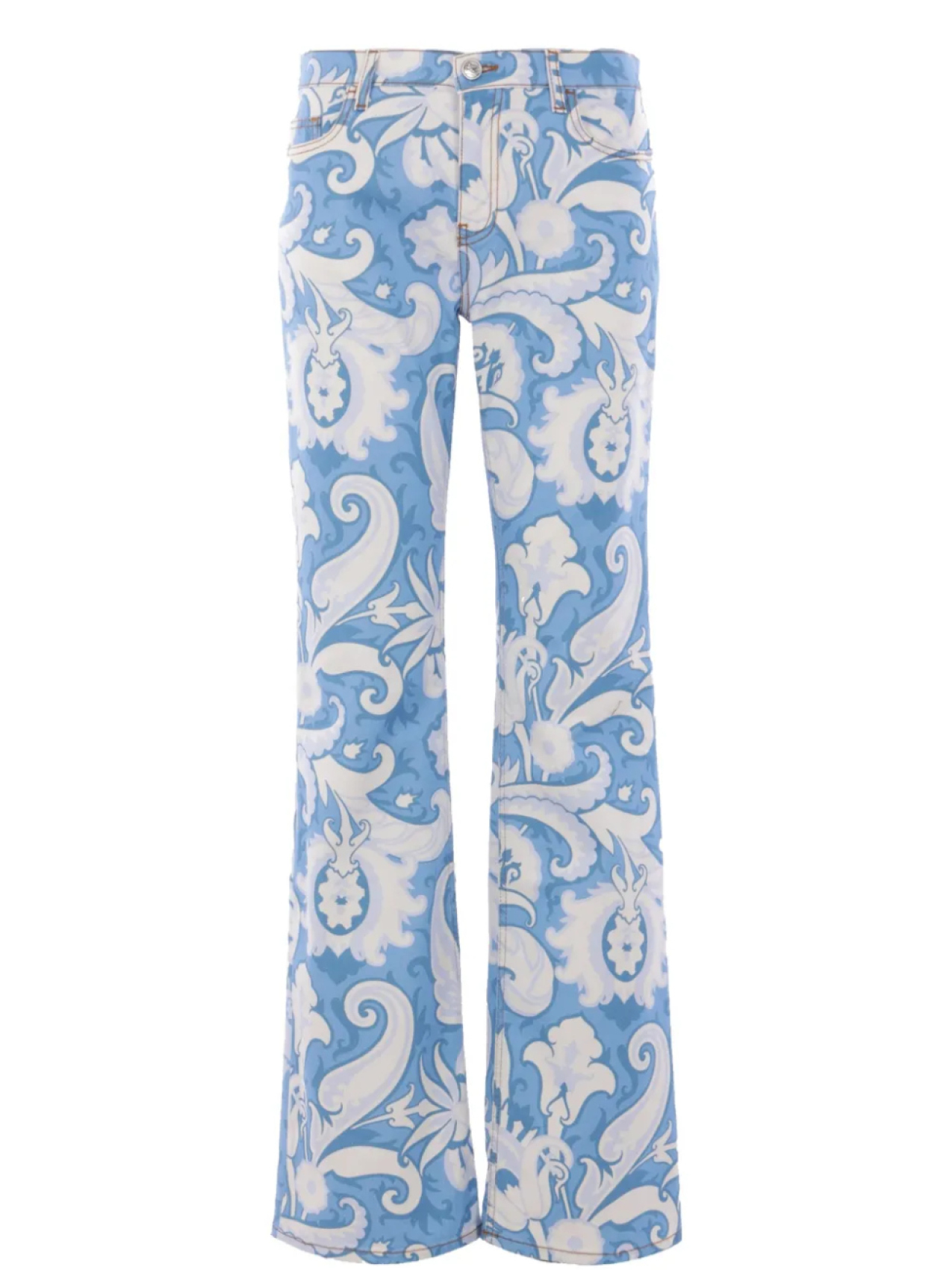 Прямые джинсы с принтом ETRO, белый
Прямые джинсы с принтом ETRO, белый