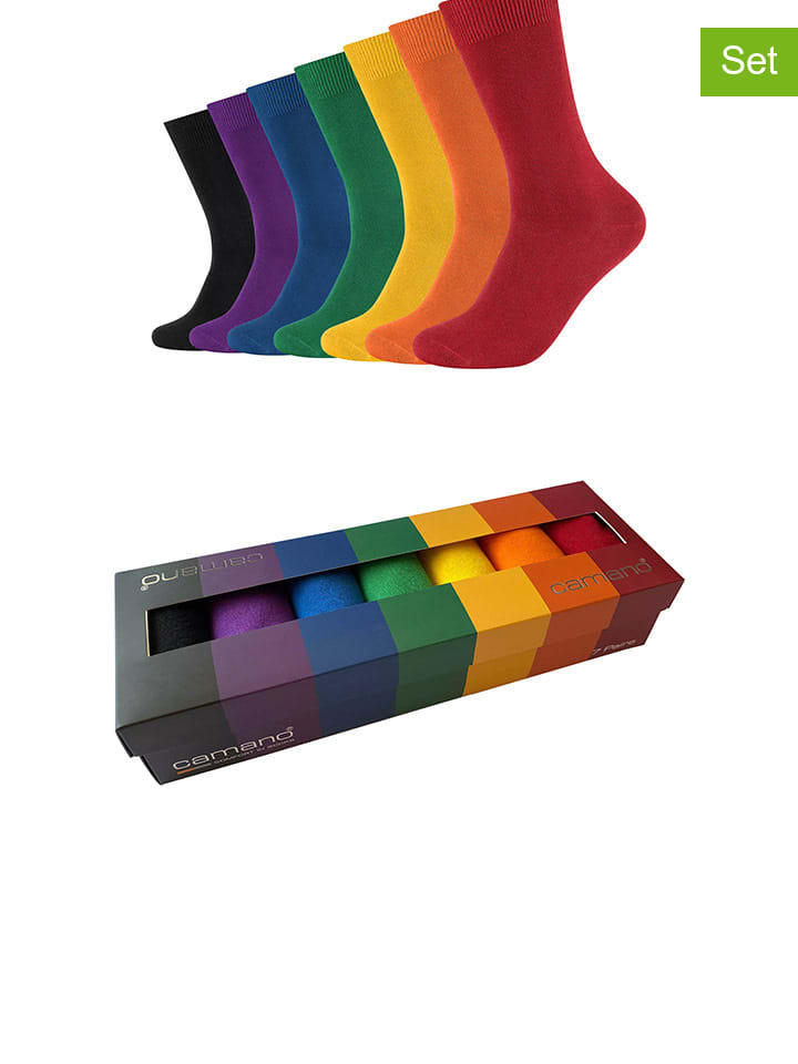Camano Набор из 7 разноцветных носков
Camano Набор из 7 разноцветных носков