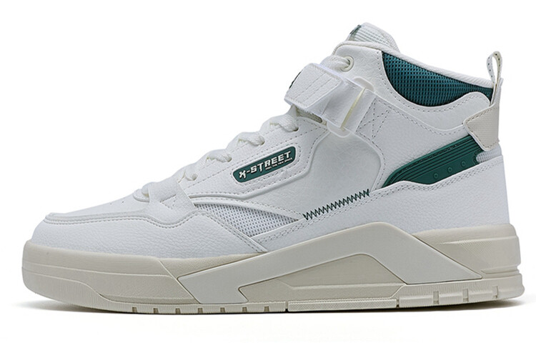 Обувь для скейтбординга Мужская с высоким верхом Sail Белый Xtep
Обувь для скейтбординга Мужская с высоким верхом Sail Белый Xtep