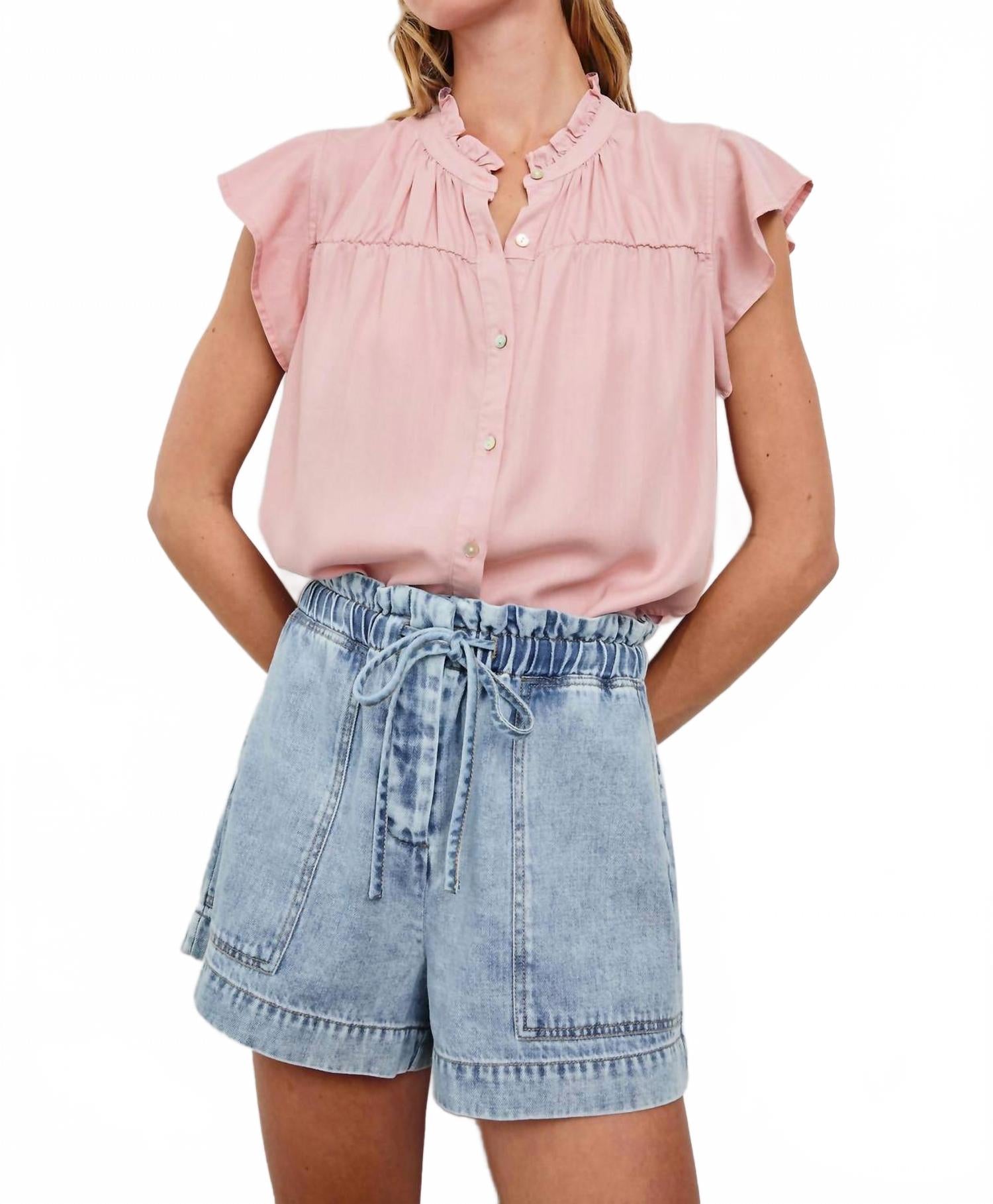 Ruthie Топ In Dusty Rose Rails, Dusty Rose
Ruthie Топ In Dusty Rose Rails, Dusty Rose