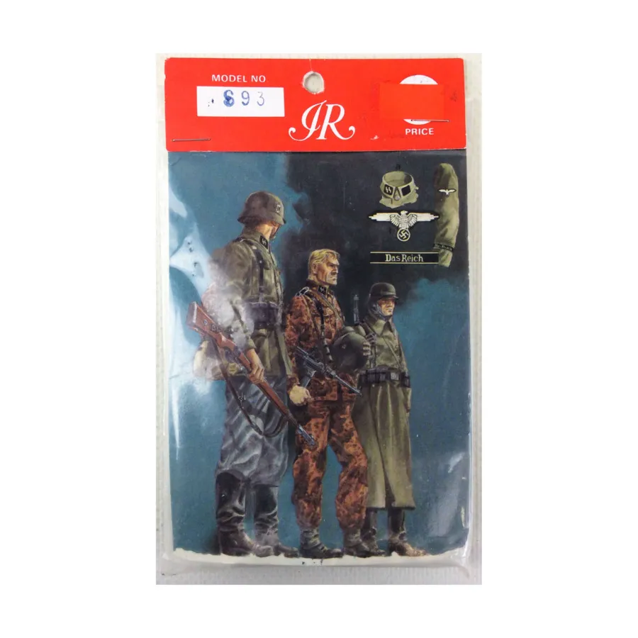 Немецкая элитная вооруженная гвардия (Ваффен-СС) 1941-45 B, Historical Miniatures (Imrie/Risley) (54mm)
Немецкая элитная вооруженная гвардия (Ваффен-СС) 1941-45 B, Historical Miniatures (Imrie/Risley) (54mm)