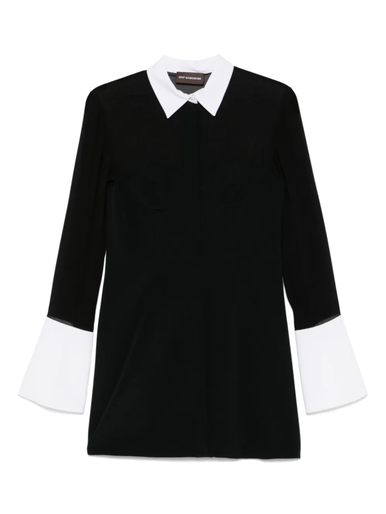 Платье мини с прозрачными вставками mvp wardrobe, черный
Платье мини с прозрачными вставками mvp wardrobe, черный