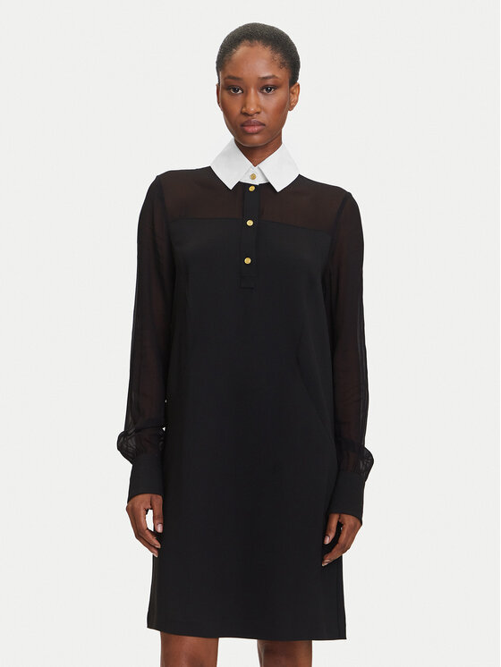 Платье-рубашка regular fit A3W13020 Karl Lagerfeld, черный
Платье-рубашка regular fit A3W13020 Karl Lagerfeld, черный