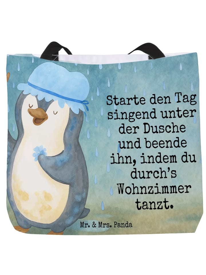 Mr. & Mrs. Panda Сумка-шоппер с рисунком пингвина и надписью белого цвета
Mr. & Mrs. Panda Сумка-шоппер с рисунком пингвина и надписью белого цвета