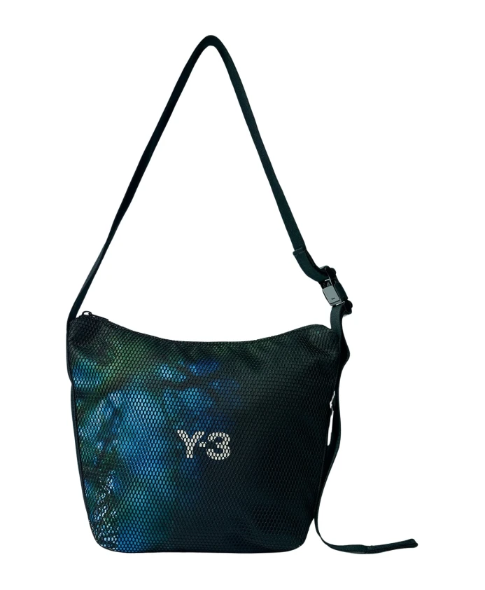 Сумка через плечо с сетчатой отделкой и логотипом. Y-3, черный
Сумка через плечо с сетчатой отделкой и логотипом. Y-3, черный