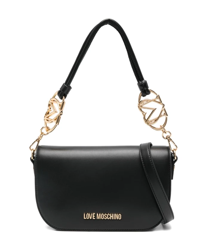 Черная сумка через плечо, стильный дизайн. Love Moschino, черный
Черная сумка через плечо, стильный дизайн. Love Moschino, черный