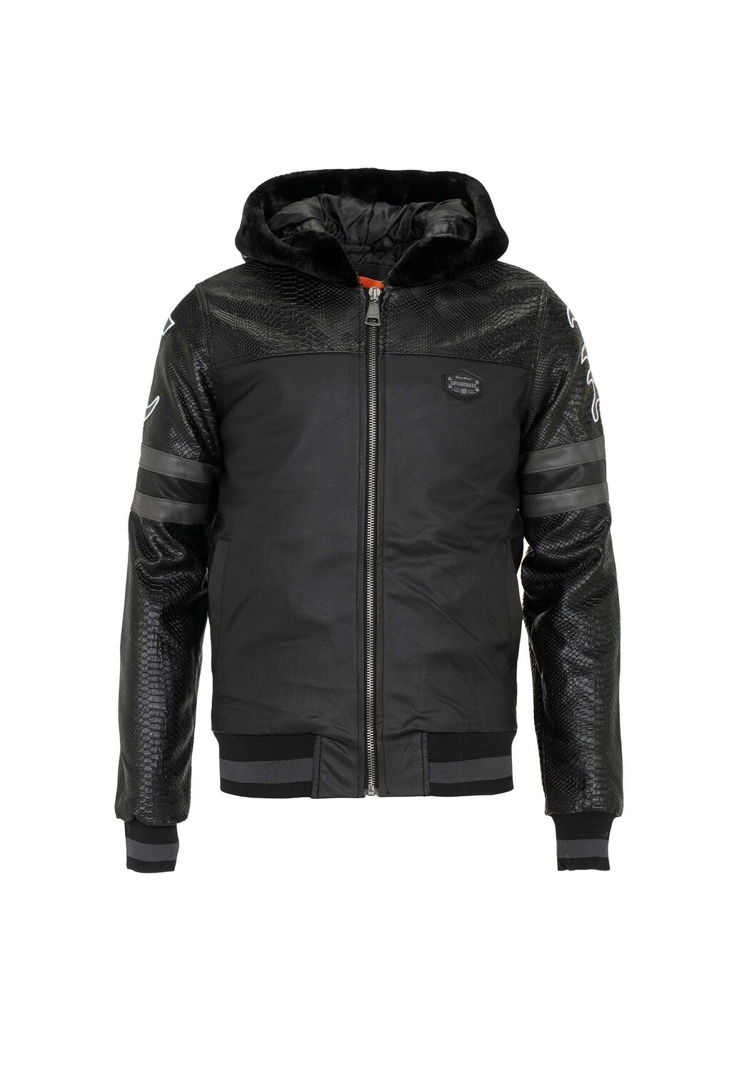 Куртка с капюшоном и классным фирменным принтом CIPO & BAXX, черный
Куртка с капюшоном и классным фирменным принтом CIPO & BAXX, черный