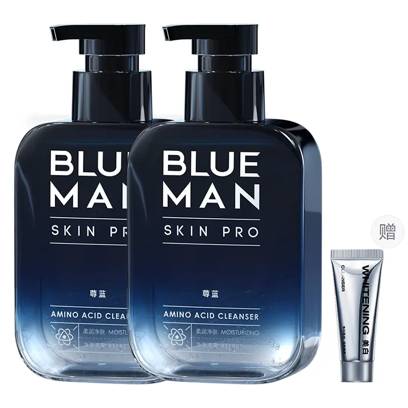Очищающее средство с аминокислотами против акне успокаивающее освежающее для чувствительной и жирной кожи, склонной к акне BLUE MAN
Очищающее средство с аминокислотами против акне успокаивающее освежающее для чувствительной и жирной кожи, склонной к акне BLUE MAN