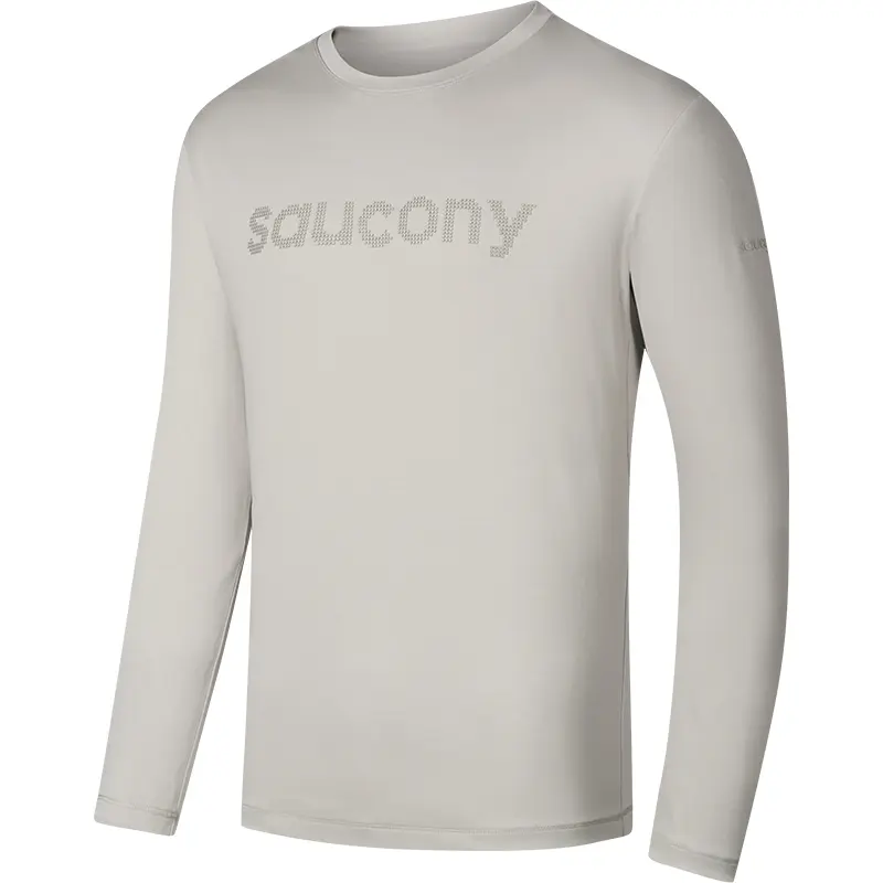 Футболка мужская дымчато-серая Saucony, серый
Футболка мужская дымчато-серая Saucony, серый