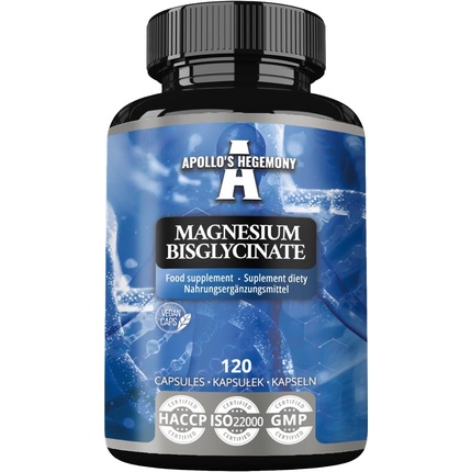 Биглицинат магния 100 мг на капсулу - 120 веганских капсул Apollo's Hegemony
Биглицинат магния 100 мг на капсулу - 120 веганских капсул Apollo's Hegemony