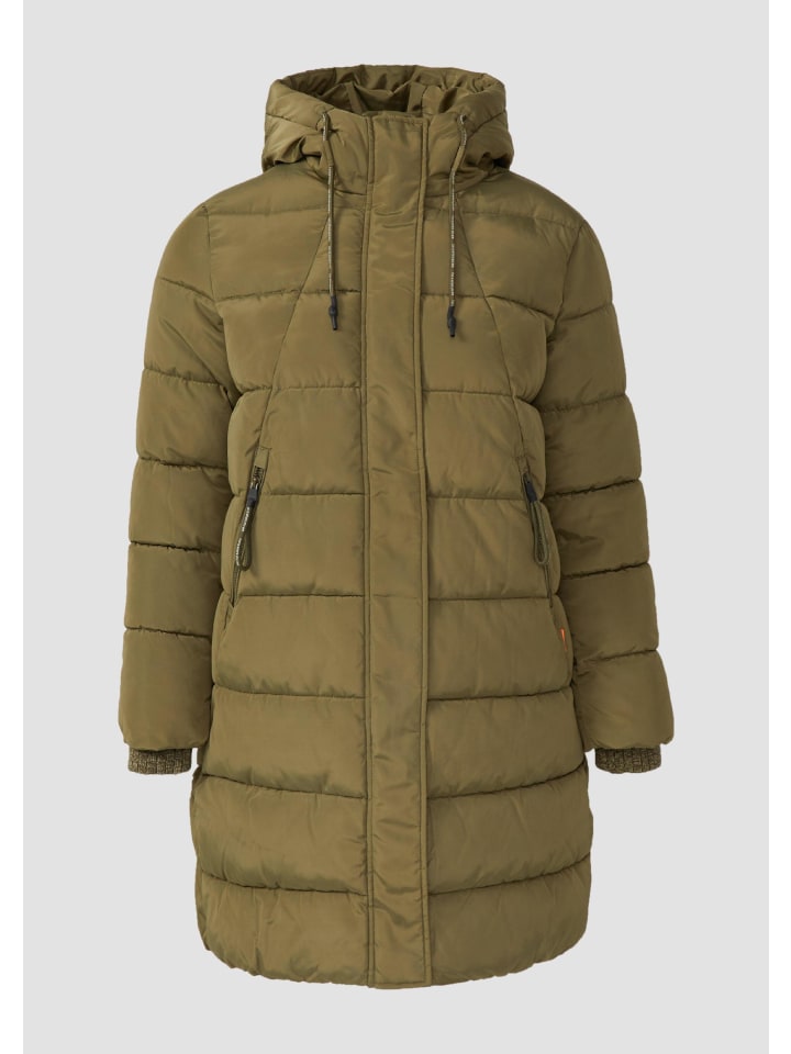 Пальто для улицы в цвете 7504_зеленый QS
Пальто для улицы в цвете 7504_зеленый QS