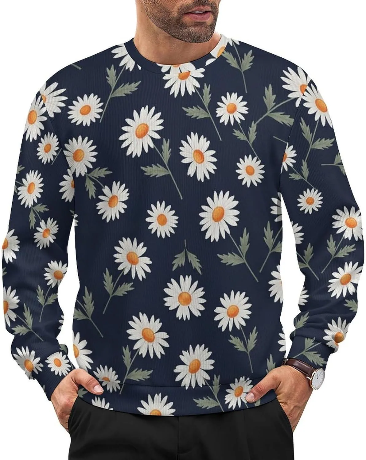 Мужской свитер свободного кроя с длинными рукавами Meaudiwes
Мужской свитер свободного кроя с длинными рукавами Meaudiwes