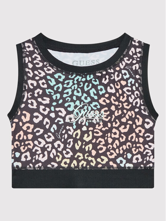 Топ приталенного кроя Guess, черный
Топ приталенного кроя Guess, черный