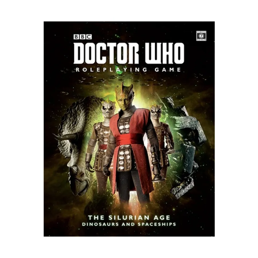 Silurian Age - Dinosaurs and Spaceships, Doctor Who - The Roleplaying Game (Cubicle Seven), твердый переплет
Silurian Age - Dinosaurs and Spaceships, Doctor Who - The Roleplaying Game (Cubicle Seven), твердый переплет