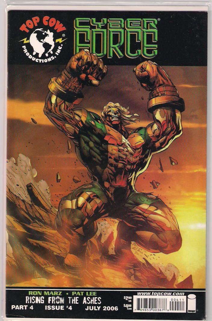 Cyber Force "RISING FROM THE ASHES" Part 4 (ISSUE #4, July 2006) (Top Cow Productions)
Cyber Force "RISING FROM THE ASHES" Part 4 (ISSUE #4, July 2006) (Top Cow Productions)