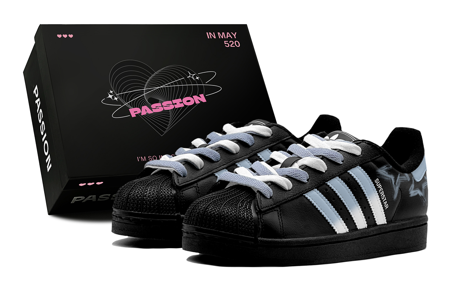 Adidas Originals Superstar 2 Starlight Aurora Low top Kids' Skateboarding Shoes Blue White Teenagers
Adidas Originals Superstar 2 Starlight Aurora Low top Kids' Skateboarding Shoes Blue White Teenagers