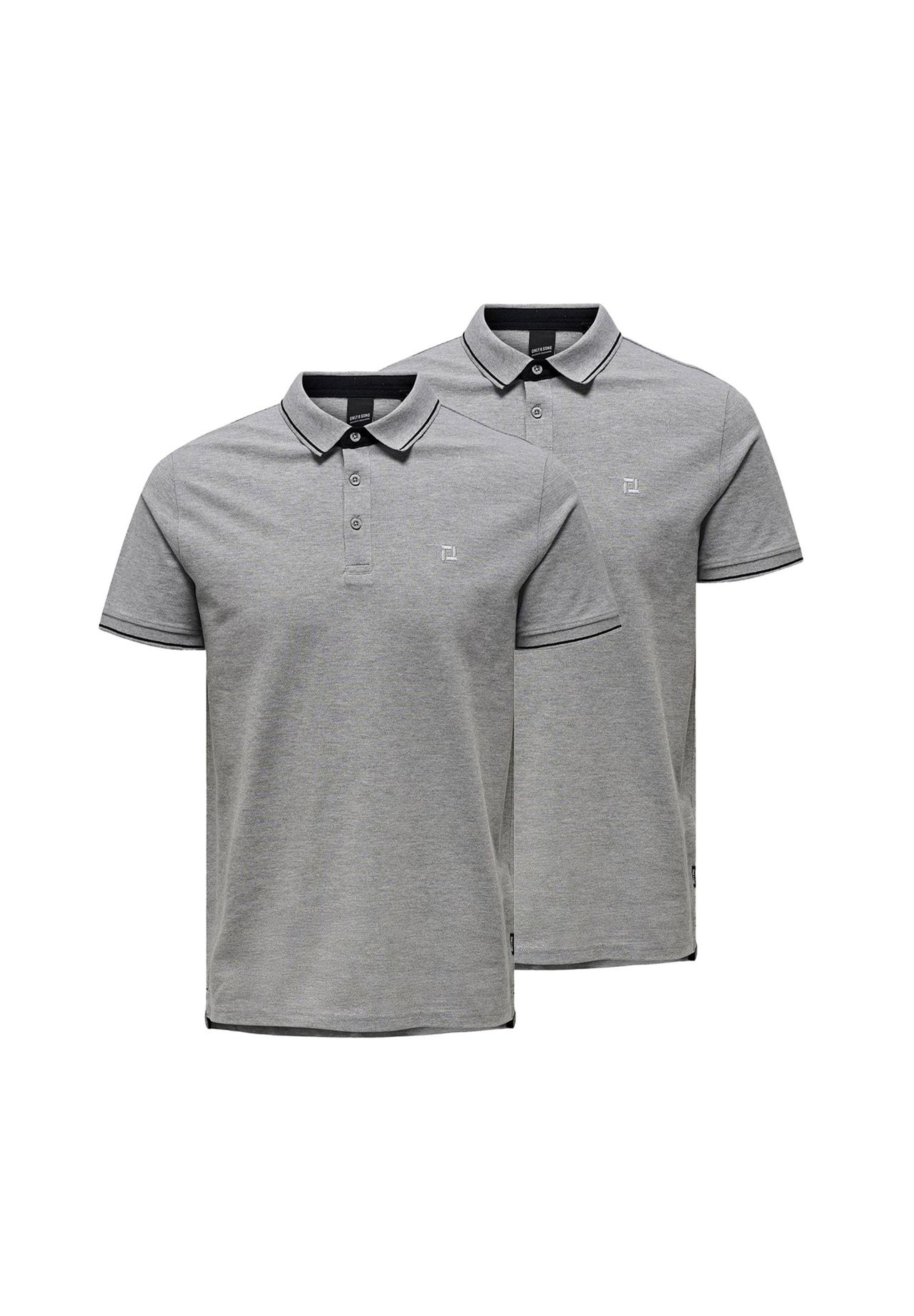 Комплект из 2 рубашек-поло Onsefletcher ONLY & SONS, цвет Light Grey Melange
Комплект из 2 рубашек-поло Onsefletcher ONLY & SONS, цвет Light Grey Melange