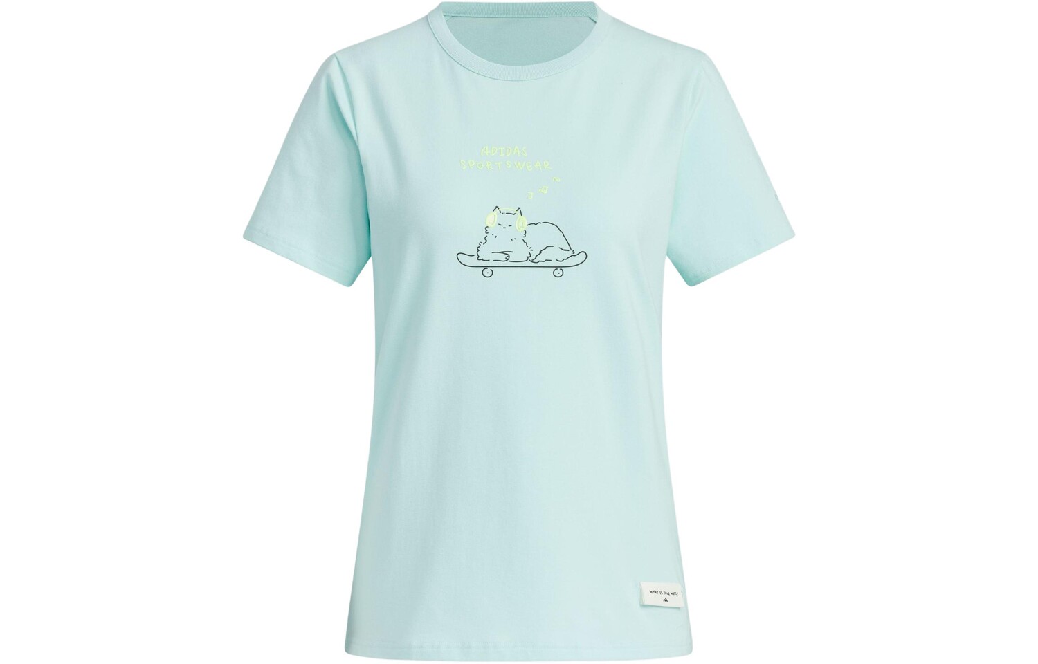 Футболка женская светло-голубая Adidas
Футболка женская светло-голубая Adidas