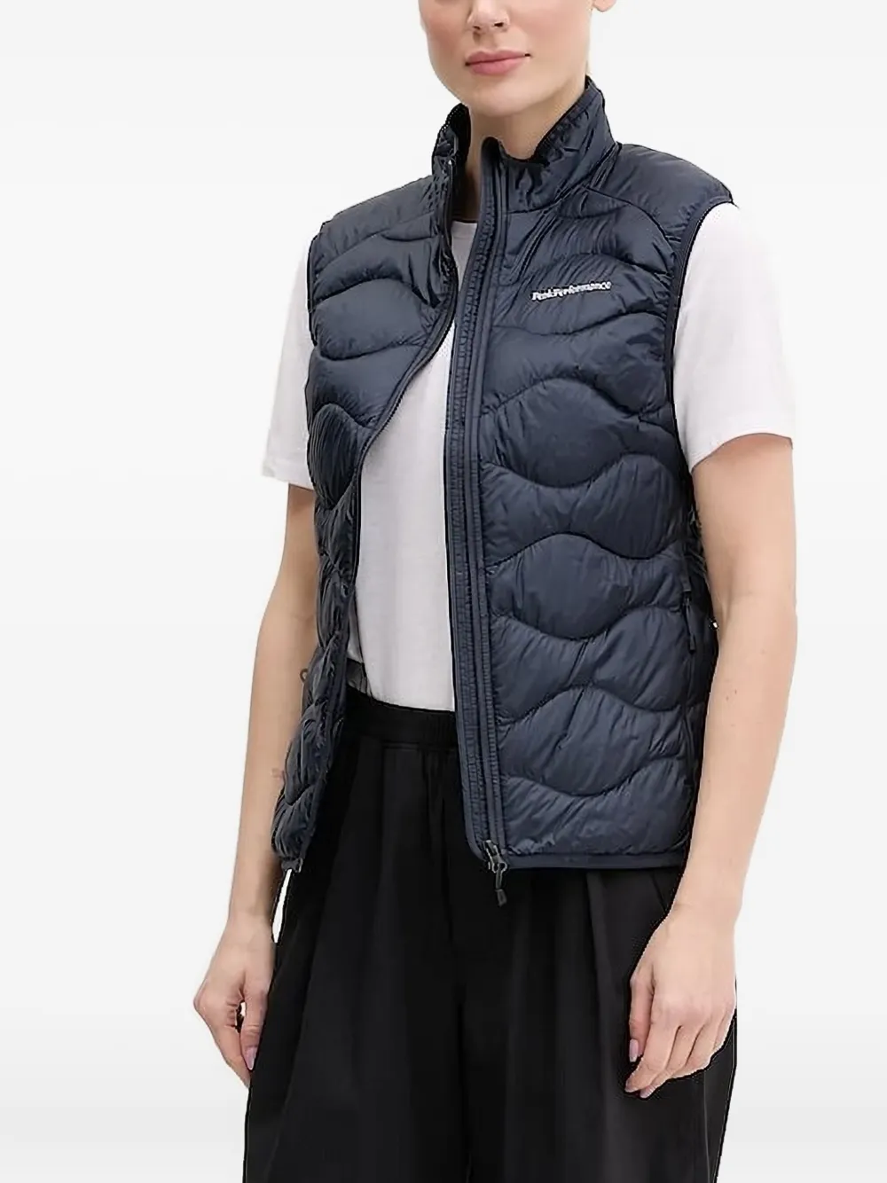 Стеганый жилет с волнистым узором Peak Performance, синий
Стеганый жилет с волнистым узором Peak Performance, синий