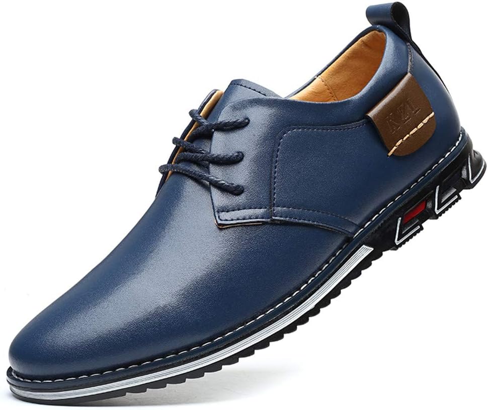 Мужские повседневные кроссовки Veslexth для вождения, лоферы, дышащие, комфортные, для ходьбы, с крылышками, на шнуровке, роскошные кожаные туфли для бизнес-офиса, работы и повседневной носки, синий
Мужские повседневные кроссовки Veslexth для вождения, лоферы, дышащие, комфортные, для ходьбы, с крылышками, на шнуровке, роскошные кожаные туфли для бизнес-офиса, работы и повседневной носки, синий