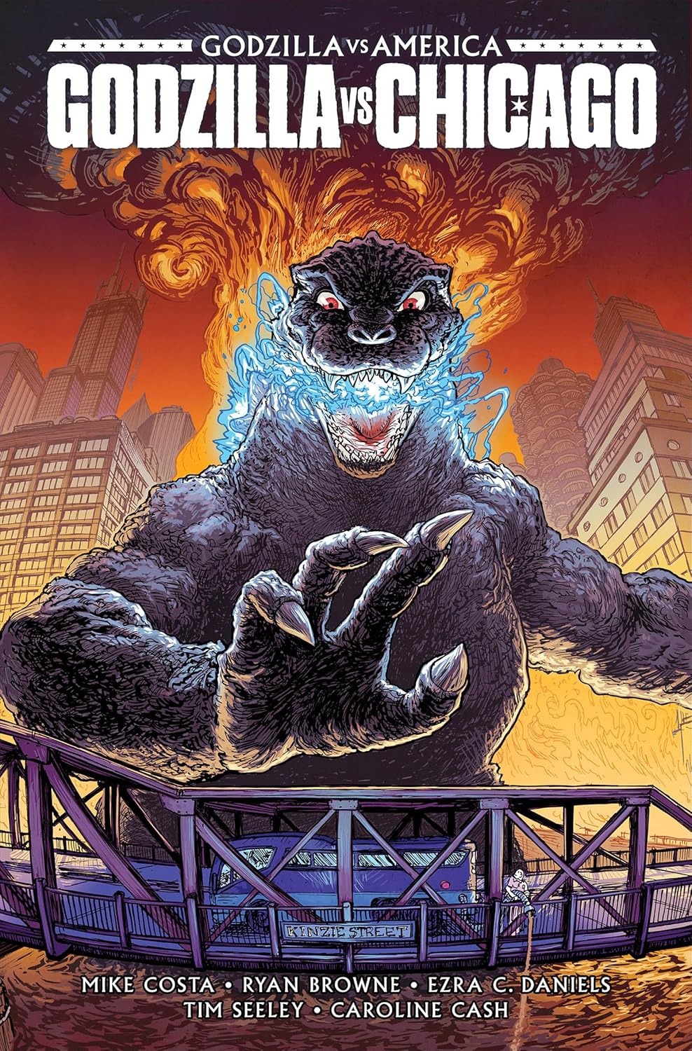 Godzilla Vs. America: Chicago (IDW Publishing)
Godzilla Vs. America: Chicago (IDW Publishing)