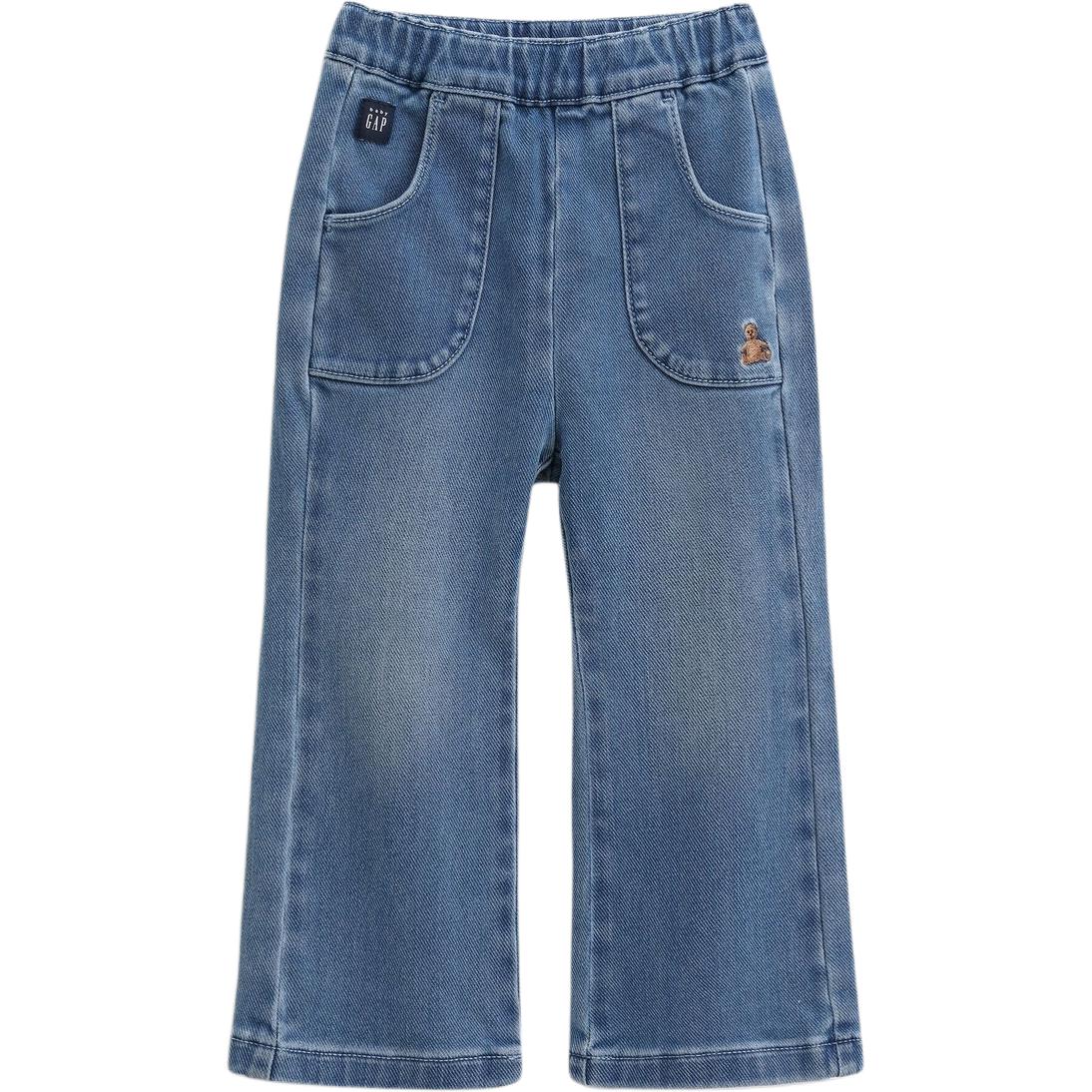 Детские брюки с вышивкой медведя и эластичным поясом, возраст 3-7 лет GAP, Medium Washed
Детские брюки с вышивкой медведя и эластичным поясом, возраст 3-7 лет GAP, Medium Washed