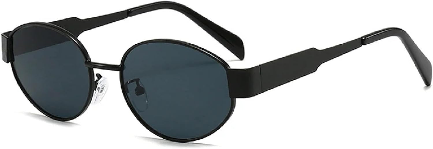 Солнцезащитные очки с защитой от УФ-излучения UV400 | Овальная металлическая оправа, женские, с прозрачными градиентными линзами, для занятий спортом на открытом воздухе и вождения DSVIGF, Black Gray
Солнцезащитные очки с защитой от УФ-излучения UV400 | Овальная металлическая оправа, женские, с прозрачными градиентными линзами, для занятий спортом на открытом воздухе и вождения DSVIGF, Black Gray