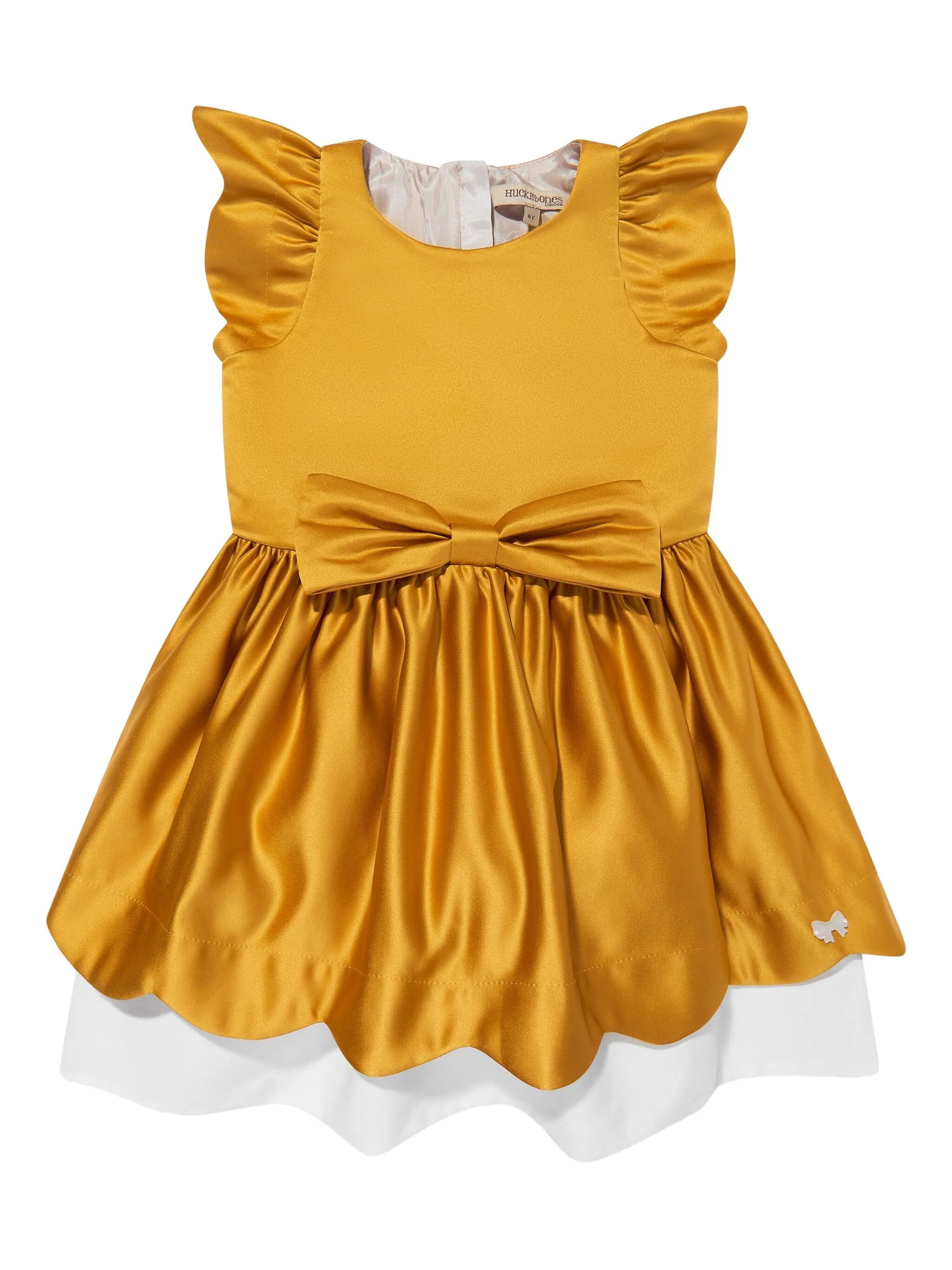 Платье с бантом Hucklebones London, желтый
Платье с бантом Hucklebones London, желтый
