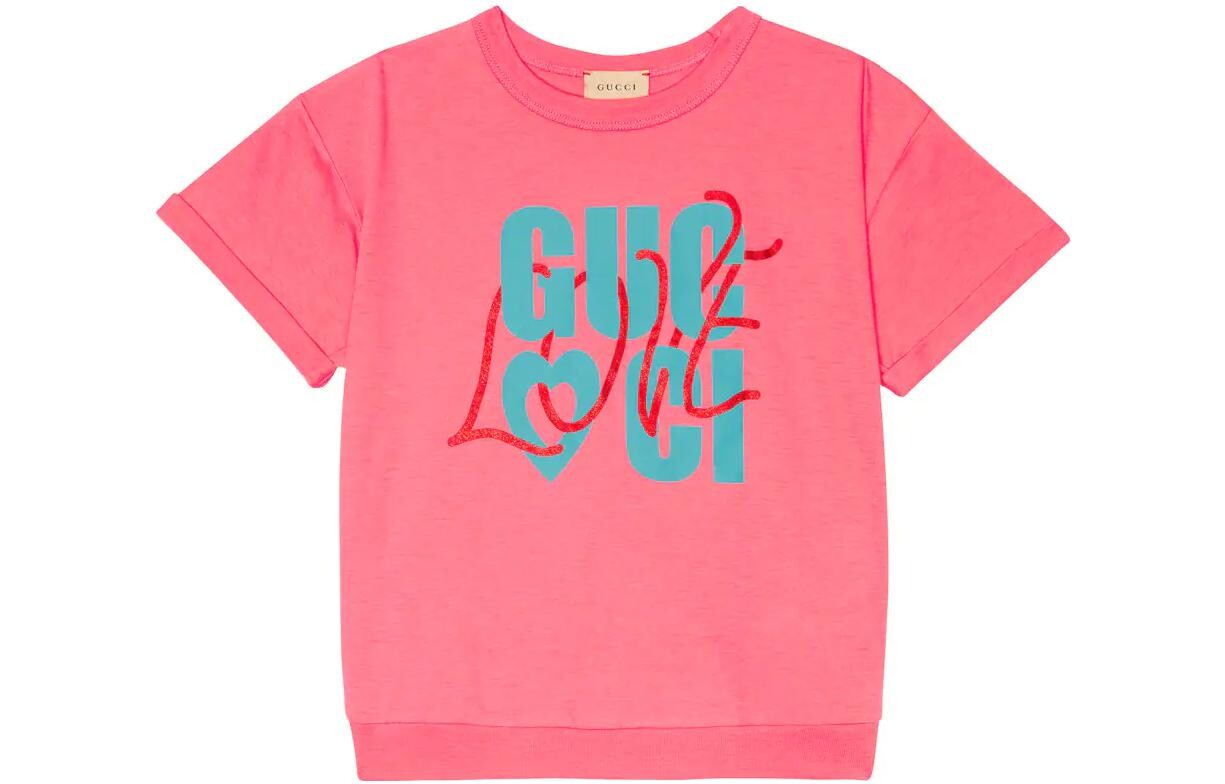 Футболка детская Gucci, розовый
Футболка детская Gucci, розовый