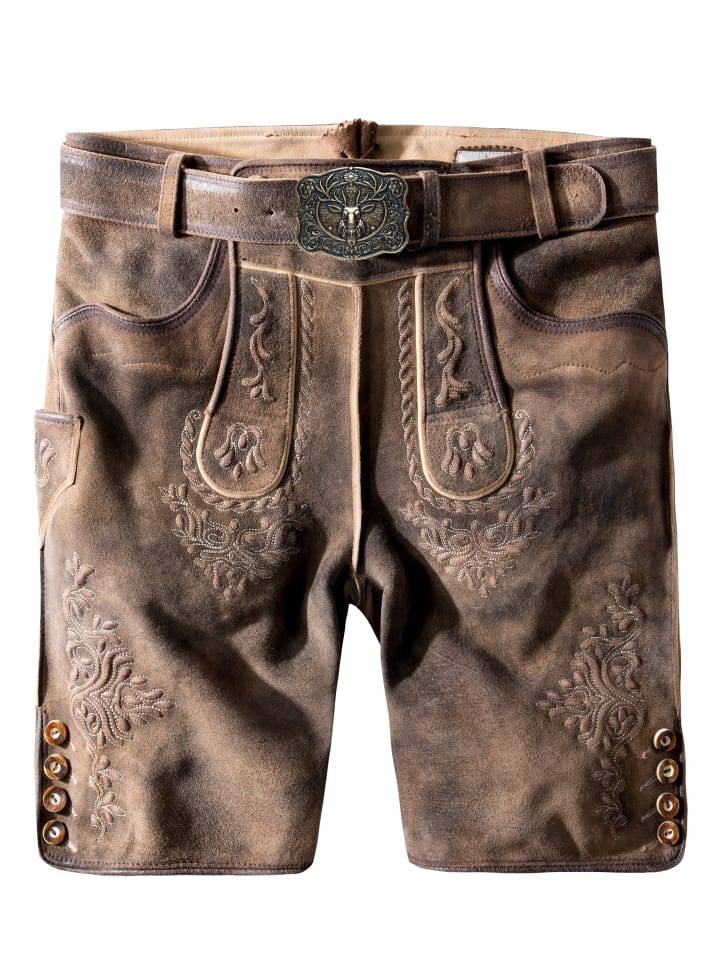 Традиционные кожаные штаны Stockerpoint Logan в цвете "галька"
Традиционные кожаные штаны Stockerpoint Logan в цвете "галька"